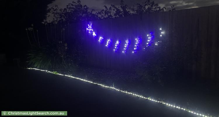 Christmas Light display at 5 Sunny Vale Drive, Langwarrin