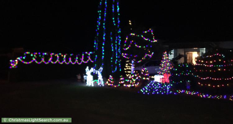 Christmas Light display at 313 Torquay Road, Grovedale