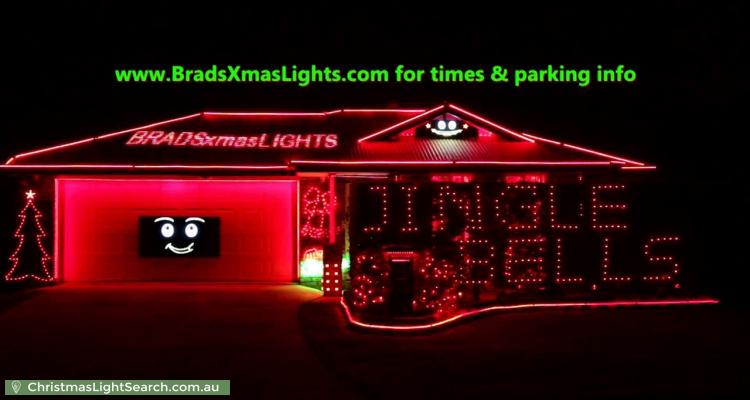 Christmas Light display at  Paladin Place, Bald Hills