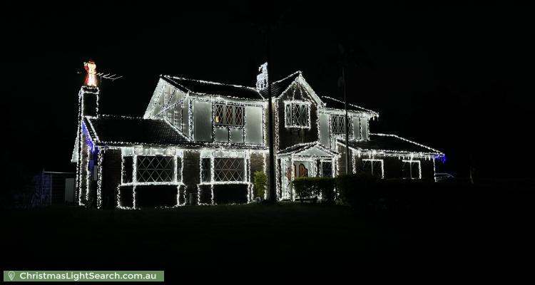 Christmas Light display at 118-122 Abbey Street, Forestdale