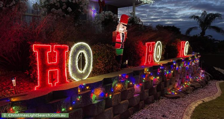 Christmas Light display at 41 Perre Drive, Craigmore