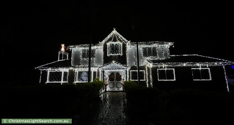 Christmas Light display at 118-122 Abbey Street, Forestdale