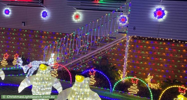 Christmas Light display at 8 Witt Street, Banyo