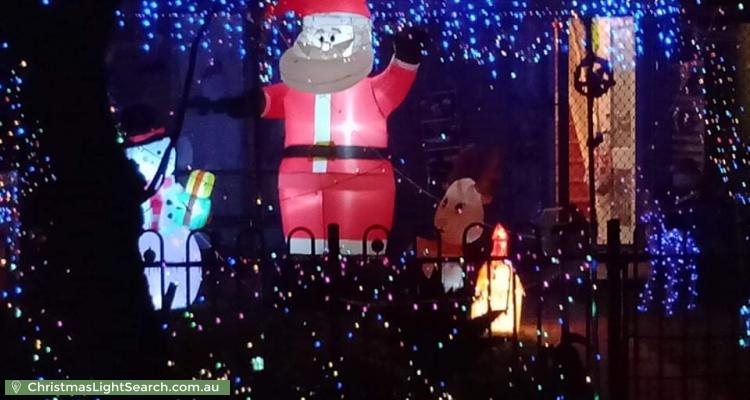 Christmas Light display at 100 Beaconsfield Terrace, Ascot Park