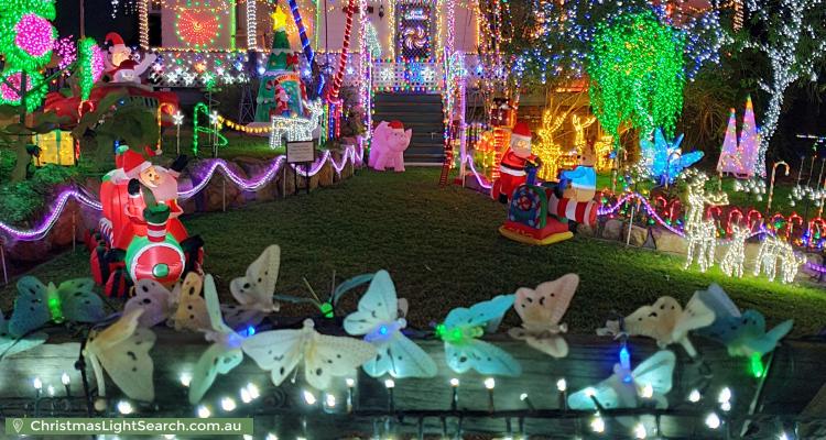 Christmas Light display at 48 Sheriff Street, Clarence Town