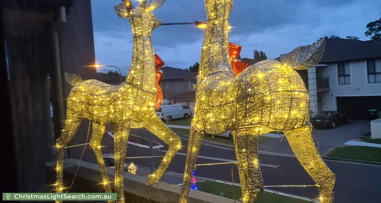 Christmas Light display at 159 Pacific Palms Circuit, Hoxton Park