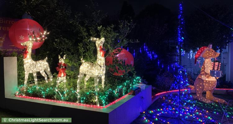 Christmas Light display at 17 Stephenson Street, Birrong