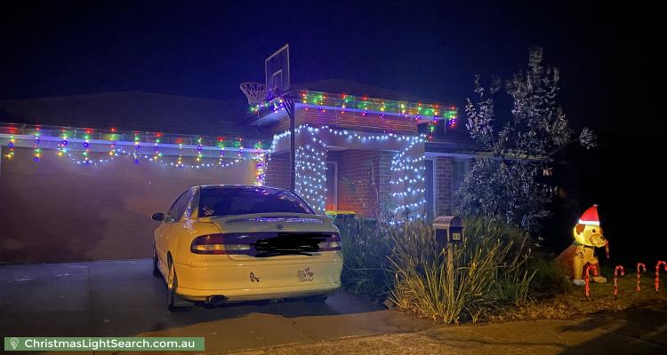 Christmas Light display at 49 Victory Drive, Pakenham