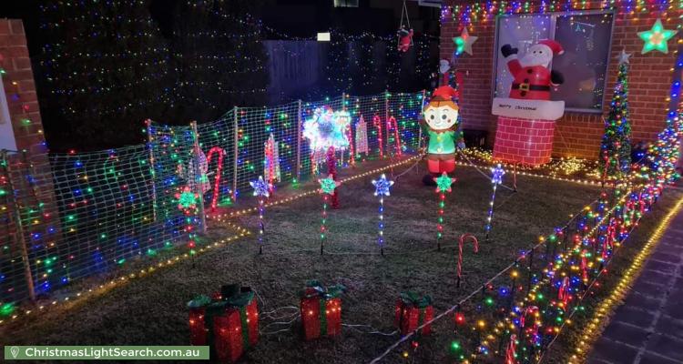 Christmas Light display at  Clyde Street, Ferntree Gully