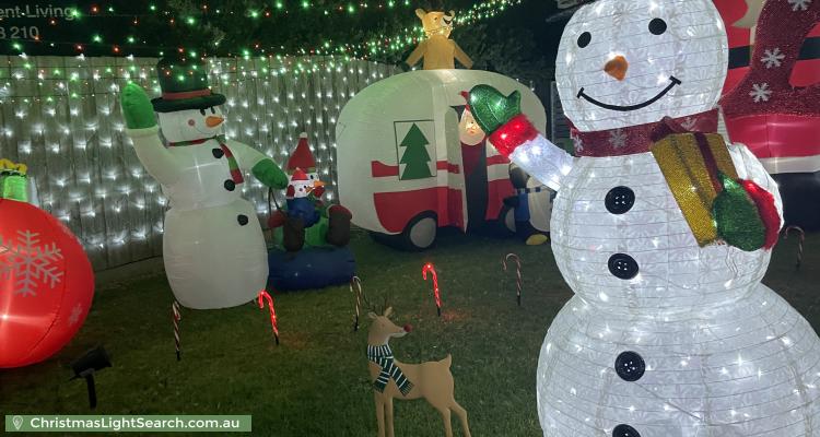 Christmas Light display at 310 Derrimut Road, Hoppers Crossing
