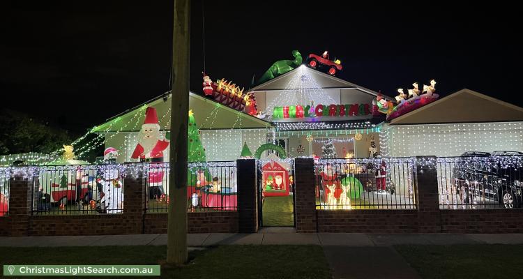 Christmas Light display at 310 Derrimut Road, Hoppers Crossing