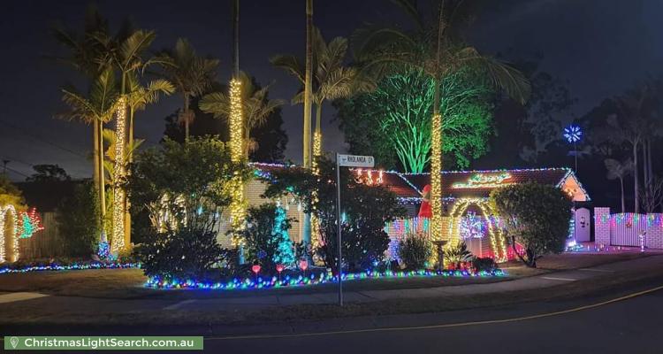 Christmas Light display at 69 Rholanda Crescent, Springwood