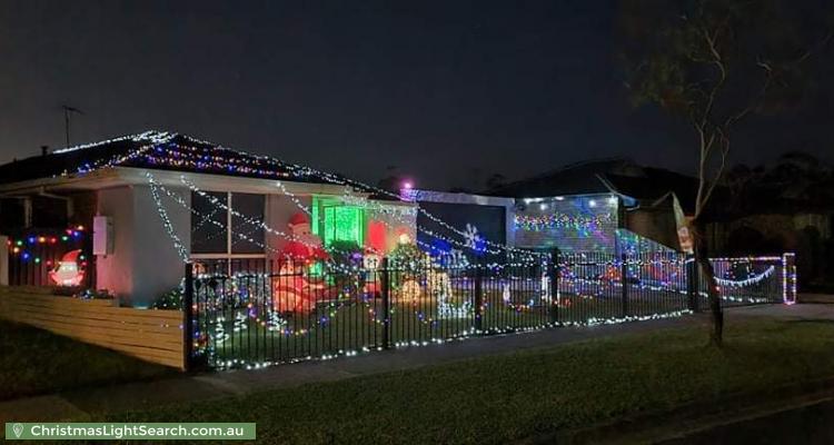 Christmas Light display at 43 Simon Drive, Pakenham