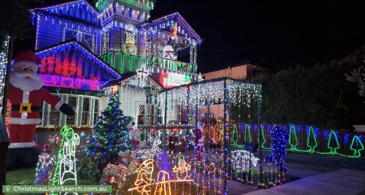 Christmas Light display at 5 Molesworth Street, Coburg