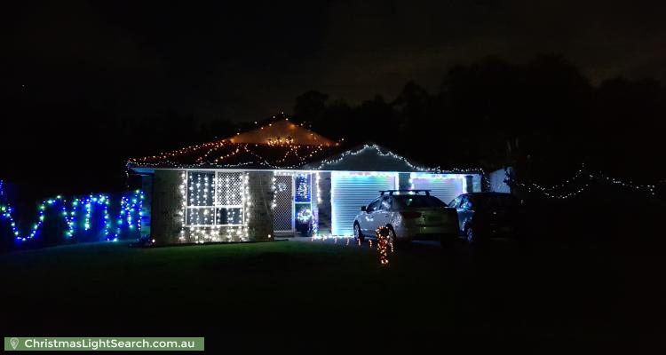Christmas Light display at 5 Coleman Court, Murrumba Downs