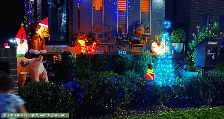 Christmas Light display at 12 Serpentine Avenue, Kellyville