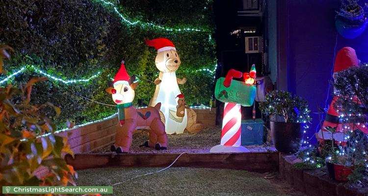Christmas Light display at 6 Minstrel Street, Kallangur