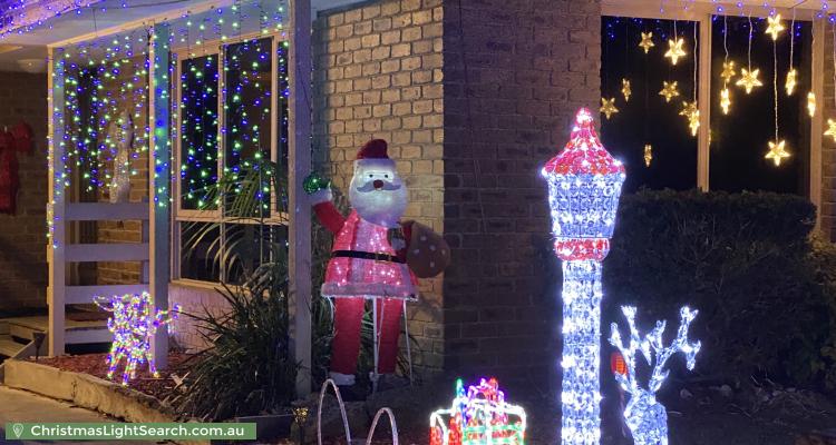 Christmas Light display at 19 Granite Drive, Langwarrin