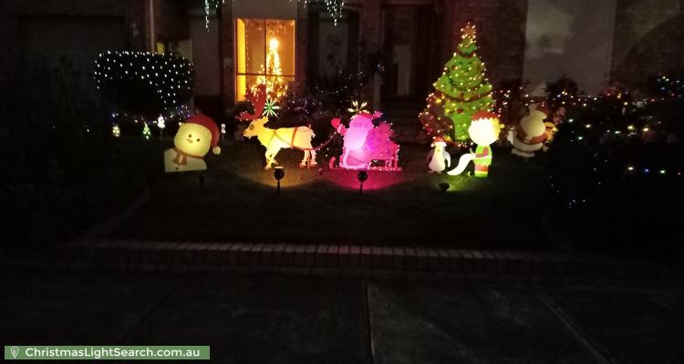 Christmas Light display at 78 Telopea Crescent, Mill Park