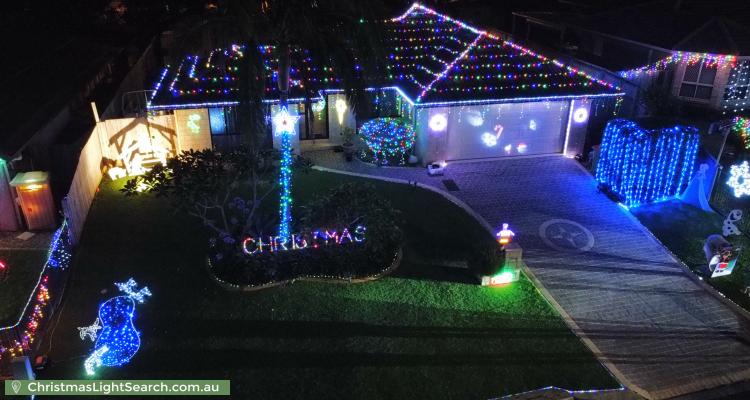Christmas Light display at 4 Dory Close, Redland Bay