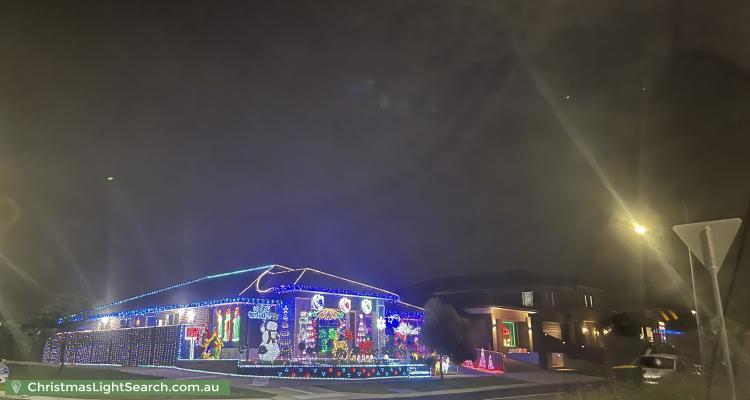 Christmas Light display at  Girraween Street, Wollert