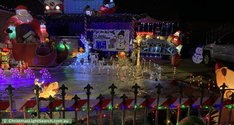 Hoppers Crossing Christmas Lights Map and Lists: 107 Morris Road