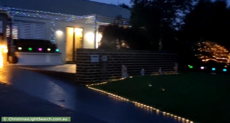 Victoria christmas lights map