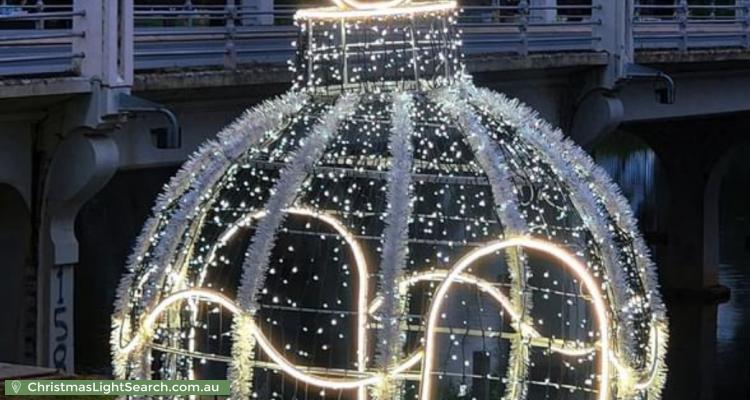 Victoria christmas lights map