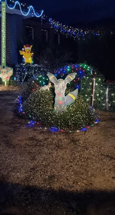 Victoria christmas lights map