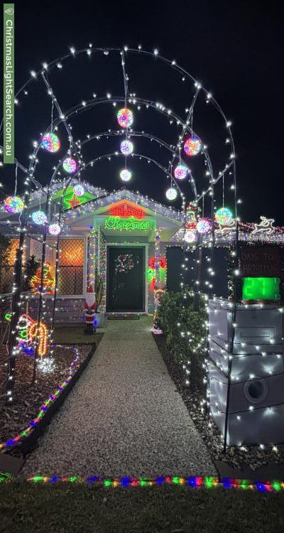 Ipswich Christmas Lights Map and Lists: 4 Larkhall Street Display
