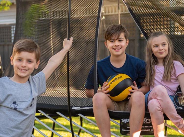 Why a Springfree Trampoline is THE BEST gift for kids!