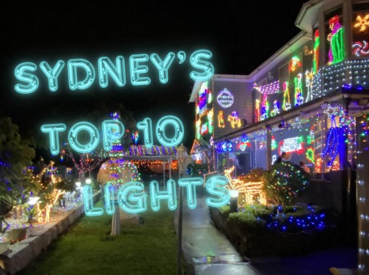 Where to see the BEST Christmas Lights in Sydney 2023!