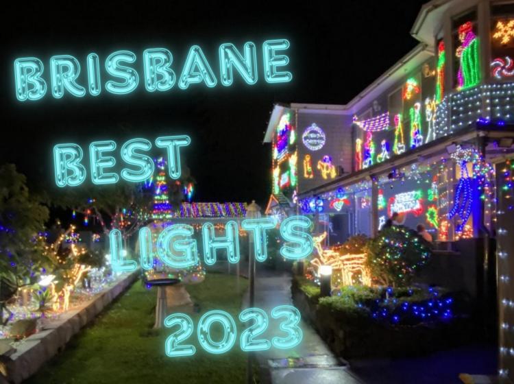 Where to see the BEST Christmas Lights in Brisbane 2023!
