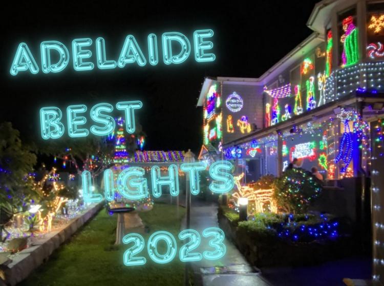Where to see the BEST Christmas Lights in Adelaide 2023!