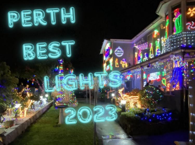 Where to see the BEST Christmas Lights in Perth 2023!